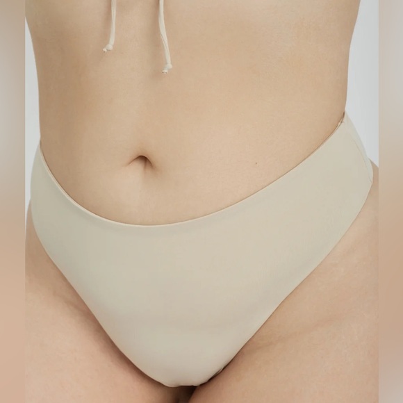 Riot Swim Kai High Waist Bottom - Coconut - Picture 2 of 8